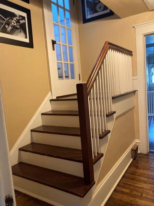 Connection to attic and main hall